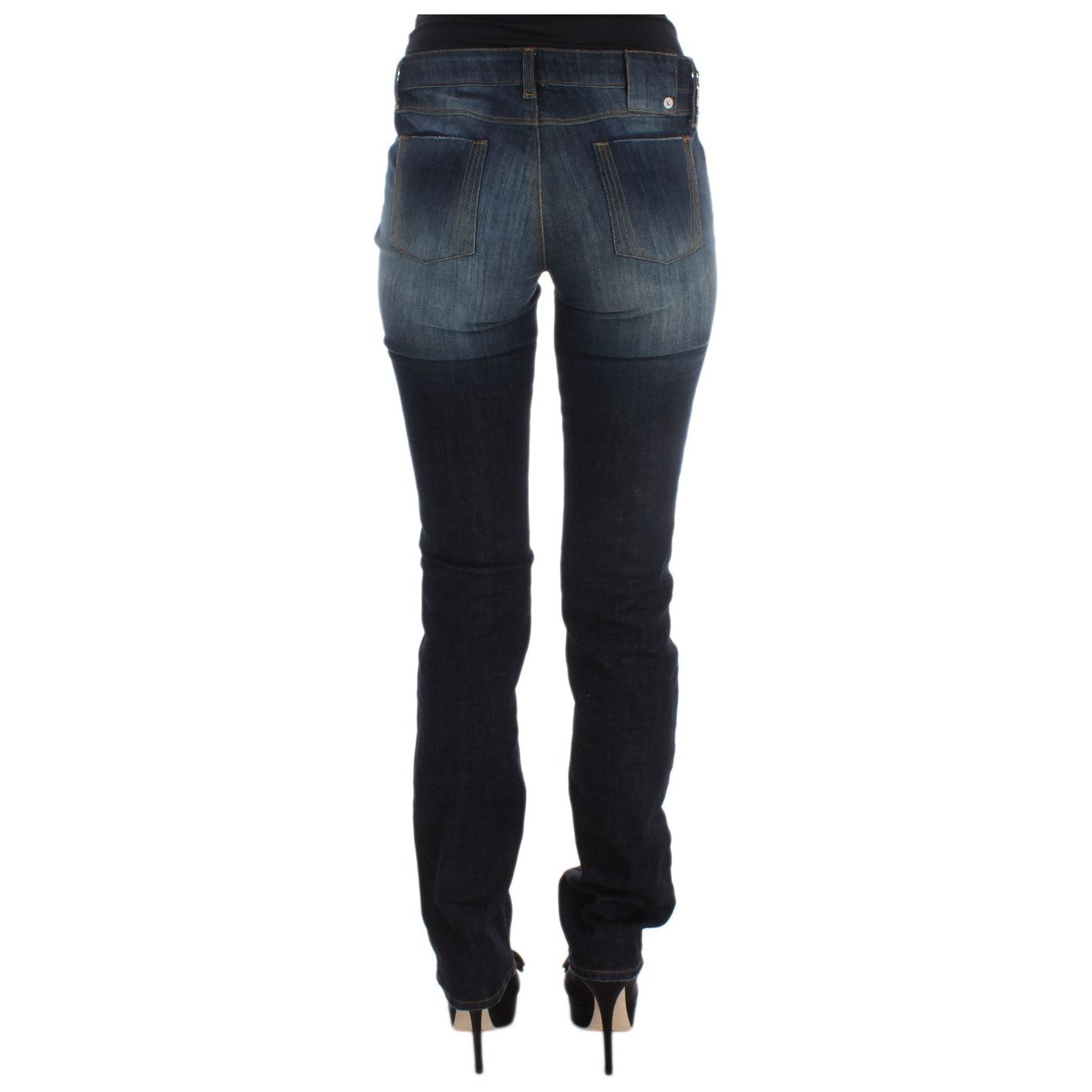 Sleek Slim Fit Blue Designer Jeans