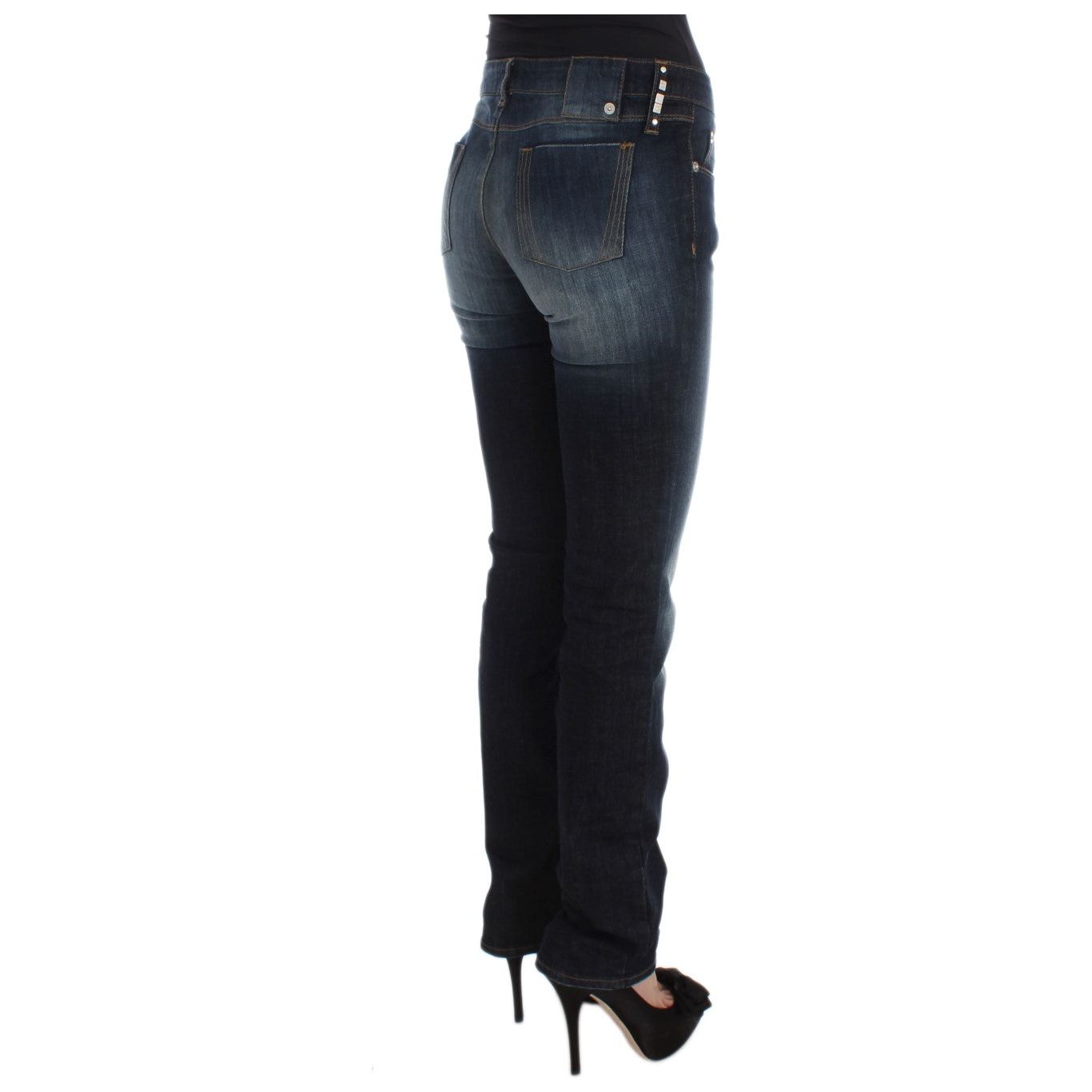 Sleek Slim Fit Blue Designer Jeans