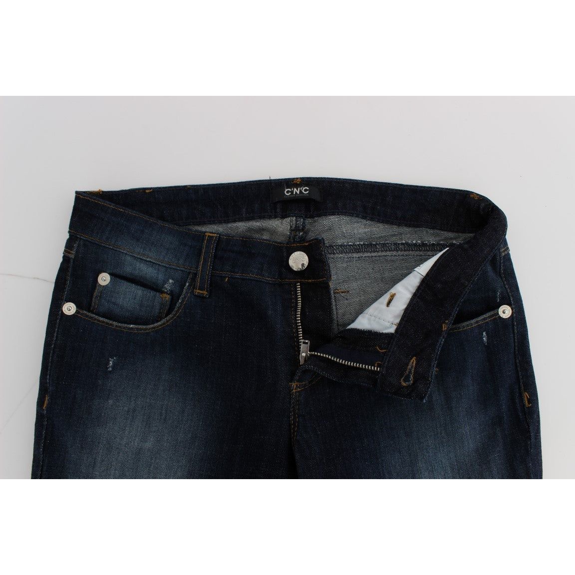 Sleek Slim Fit Blue Designer Jeans