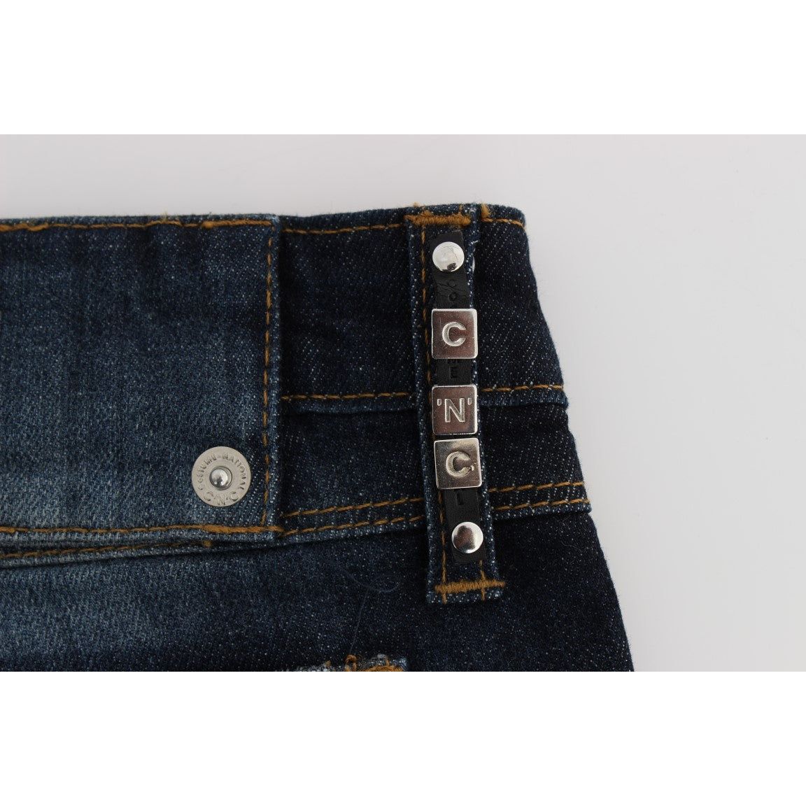 Sleek Slim Fit Blue Designer Jeans