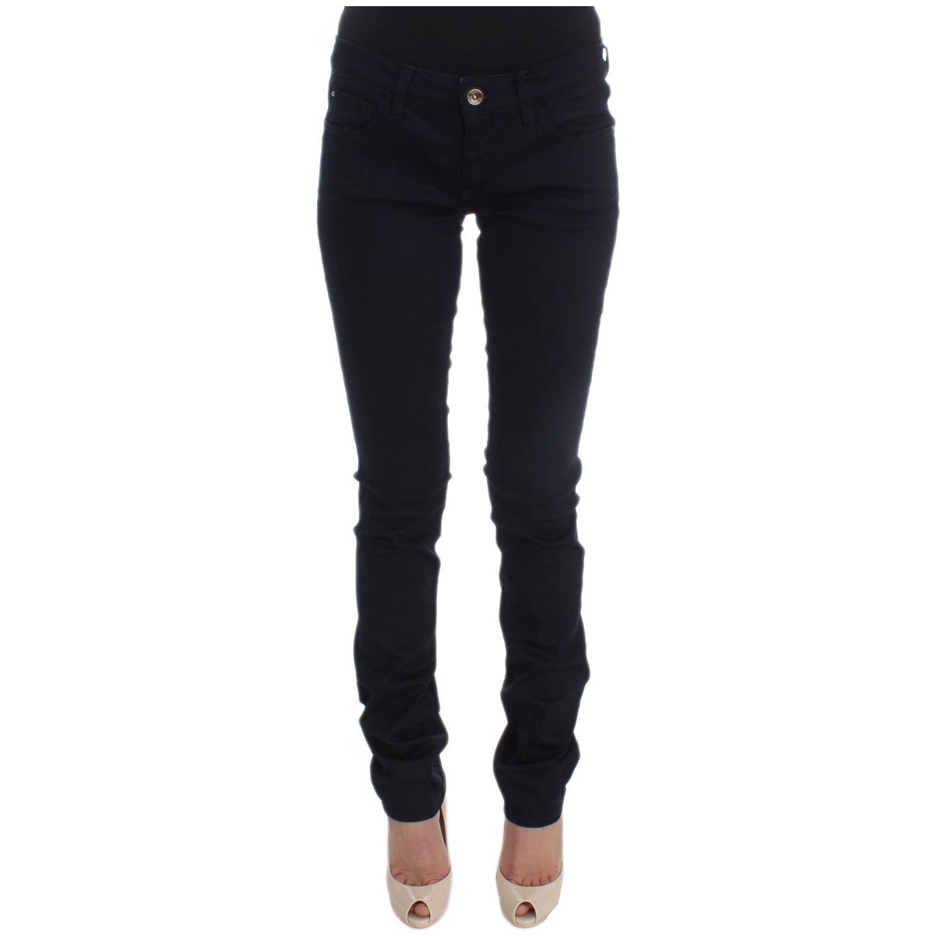 Chic Slim Fit Designer Denim Delight