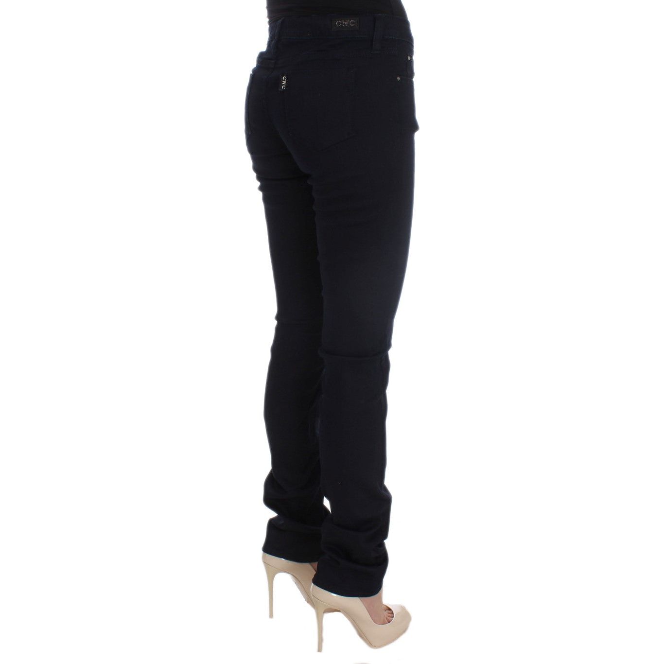 Chic Slim Fit Designer Denim Delight