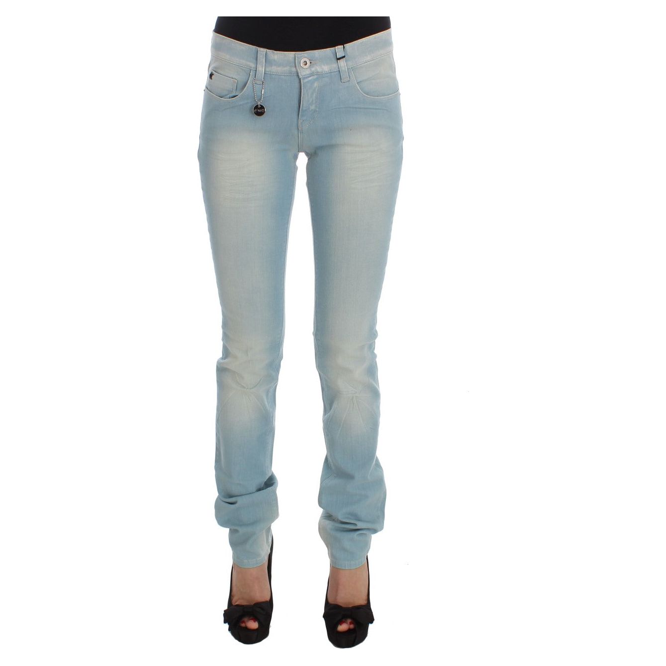 Chic Super Slim Blue Jeans