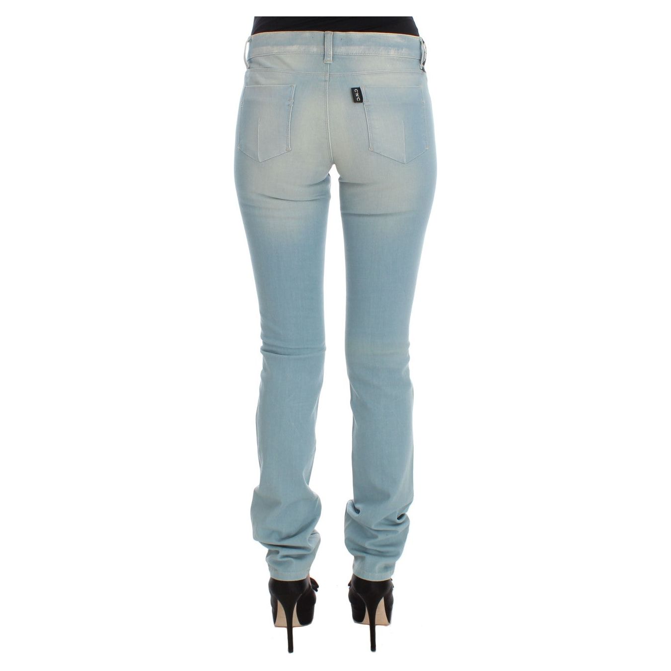 Chic Super Slim Blue Jeans