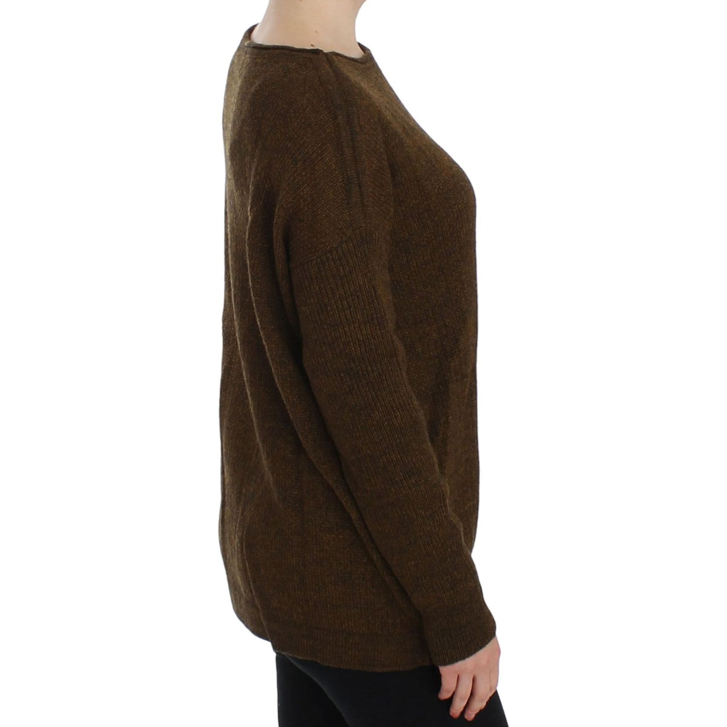 Dolce & Gabbana | Oversized Knitted Alpaca-Wool Pullover| McRichard Designer Brands   