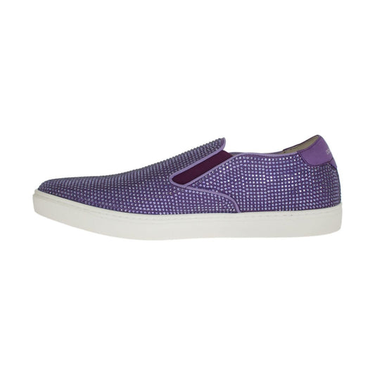 Dolce & GabbanaElegant Purple Strass Fashion SneakersMcRichard Designer Brands£749.00
