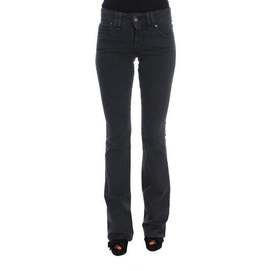 Elegant Slim Fit Bootcut Denim Jeans