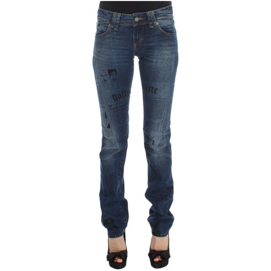 Elegant Slim Bootcut Denim Jeans