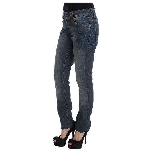 Chic Slim Fit Blue Jeans