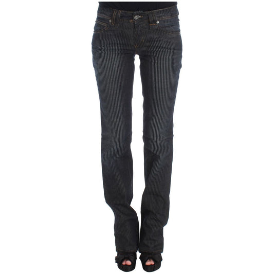 Chic Slim Fit Bootcut Designer Jeans