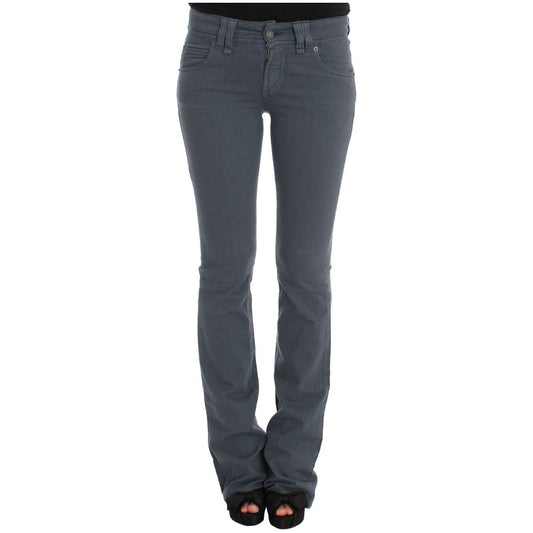 Elegant Slim Fit Bootcut Jeans