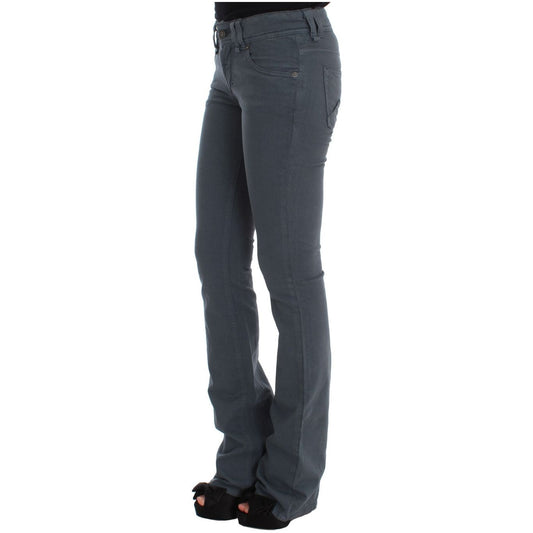 Elegant Slim Fit Bootcut Jeans