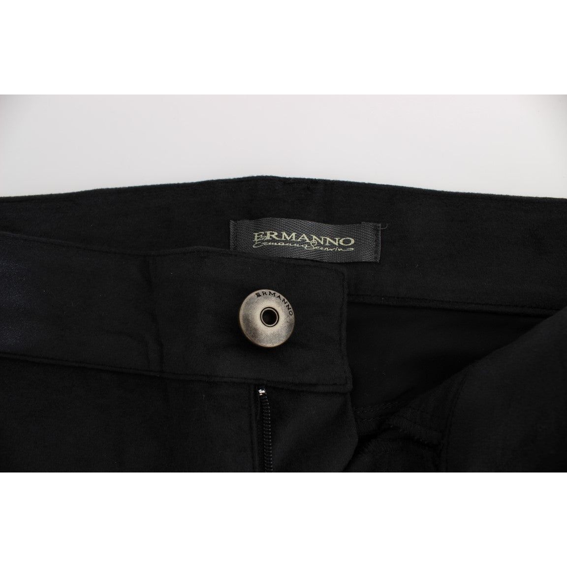 Ermanno ScervinoChic Black Regular Fit TrousersMcRichard Designer Brands£199.00