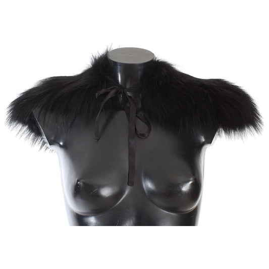 Dolce & GabbanaBlack Fox Fur Chic Shoulder WrapMcRichard Designer Brands£549.00