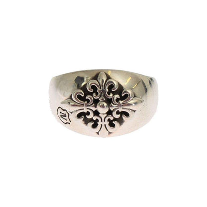Nialaya Silver Crest 925 Sterling Ring