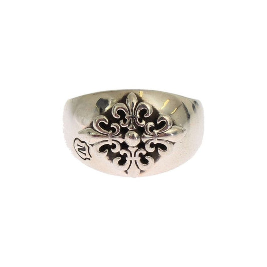 Exquisite Silver Statement Ring for Men