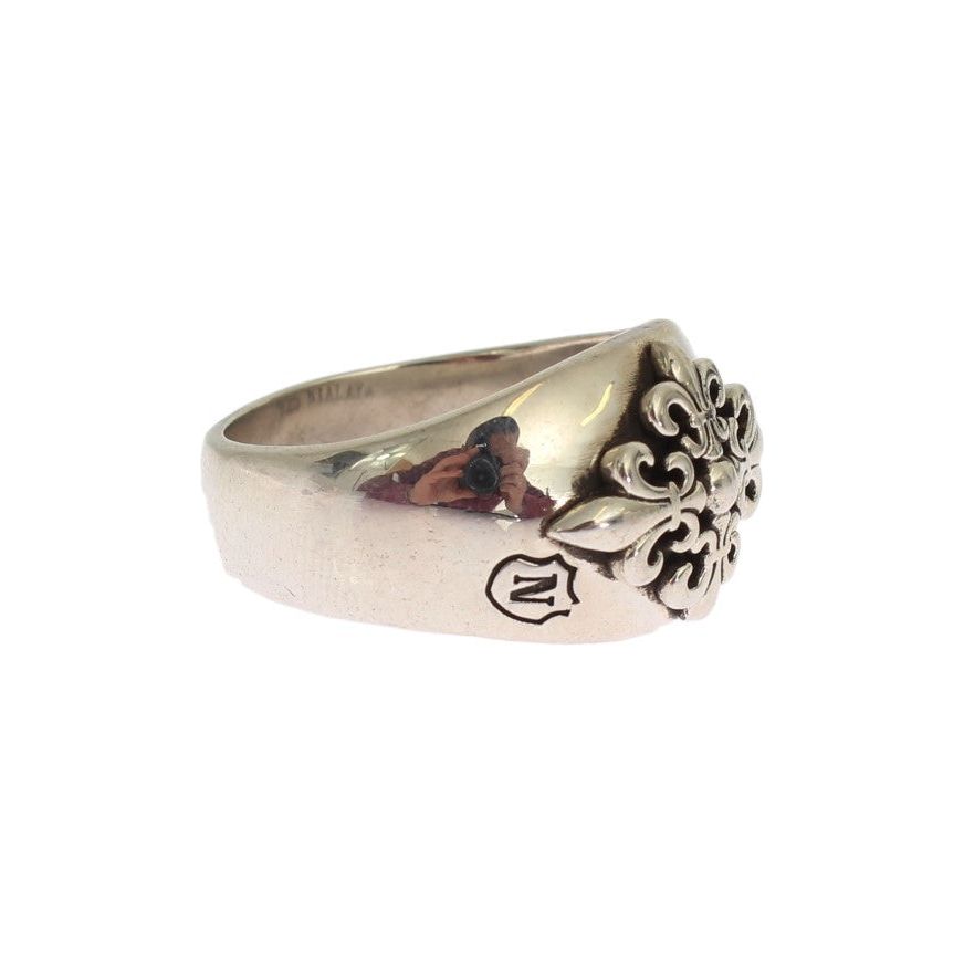 Exquisite Silver Statement Ring for Men