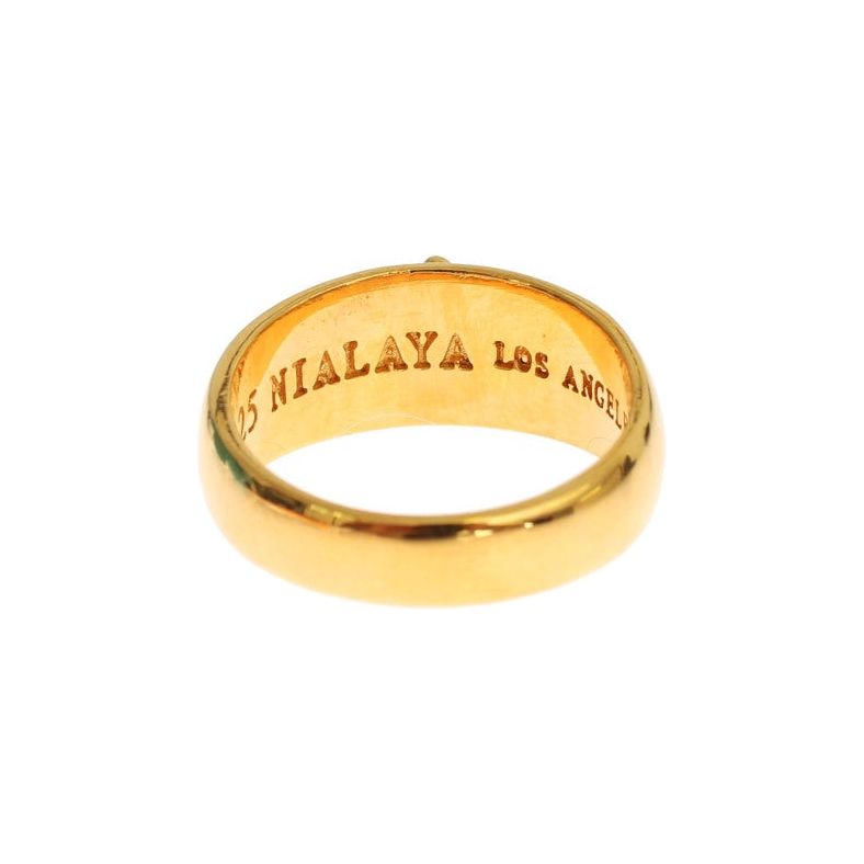 Exclusive Gold-Plated Men's Ring