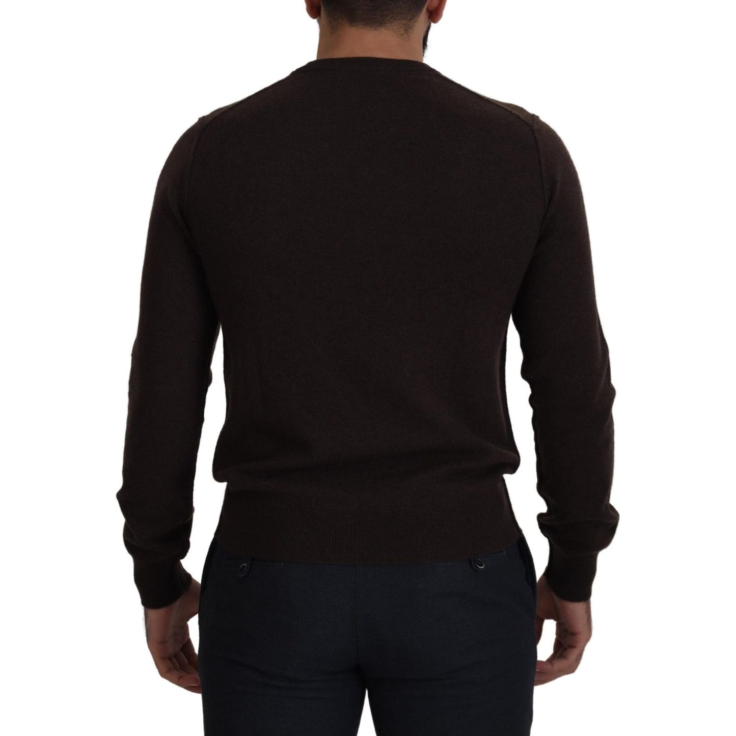 Elegant Cashmere Crew Neck Sweater