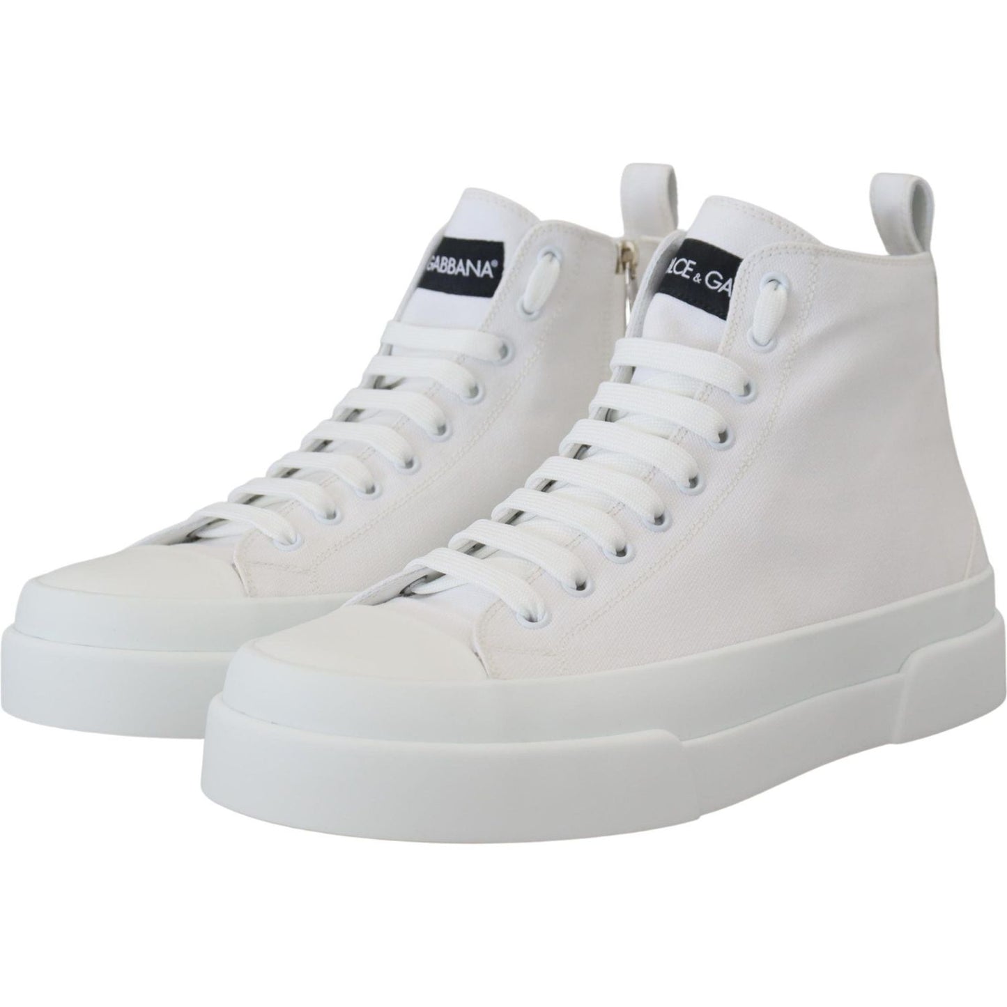 Elegant High Top Canvas Sneakers