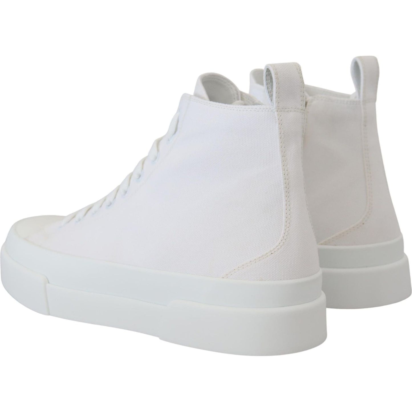 Elegant High Top Canvas Sneakers