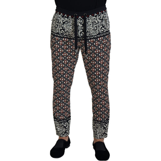 Elegant Multicolor Jogging Trousers