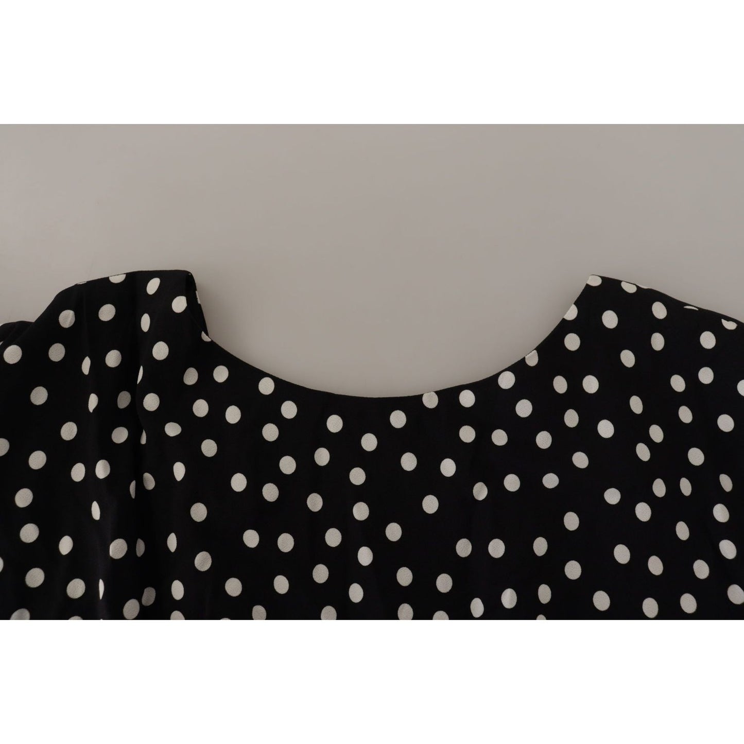 Polka Dot Sheath Midi Elegance