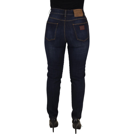 Elevate Your Denim Game with High Waist Skinny Jeans Dolce & Gabbana