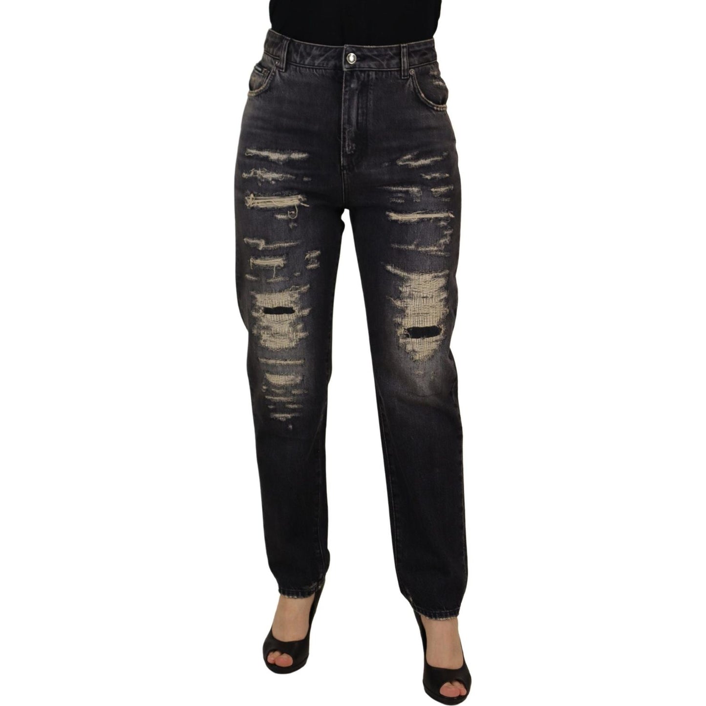 Elegant High Waist Skinny Jeans