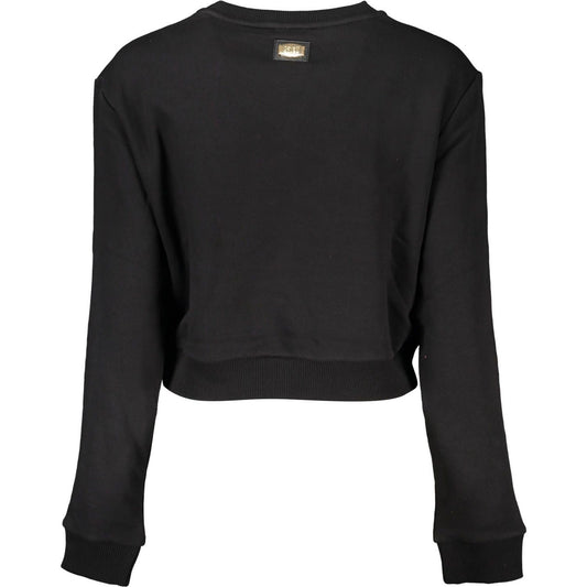 Chic Brushed Cavalli Sweatshirt with Logo Print