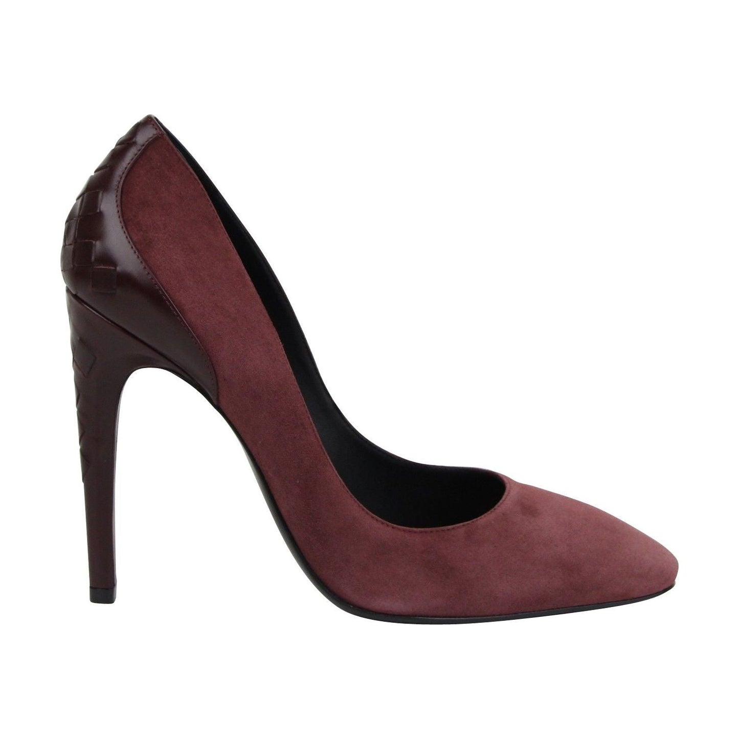 Women's Dark Rose Suede Leather Luxe Heels