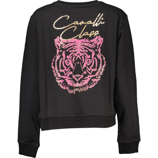 Elegant Long-Sleeve Printed Sweatshirt