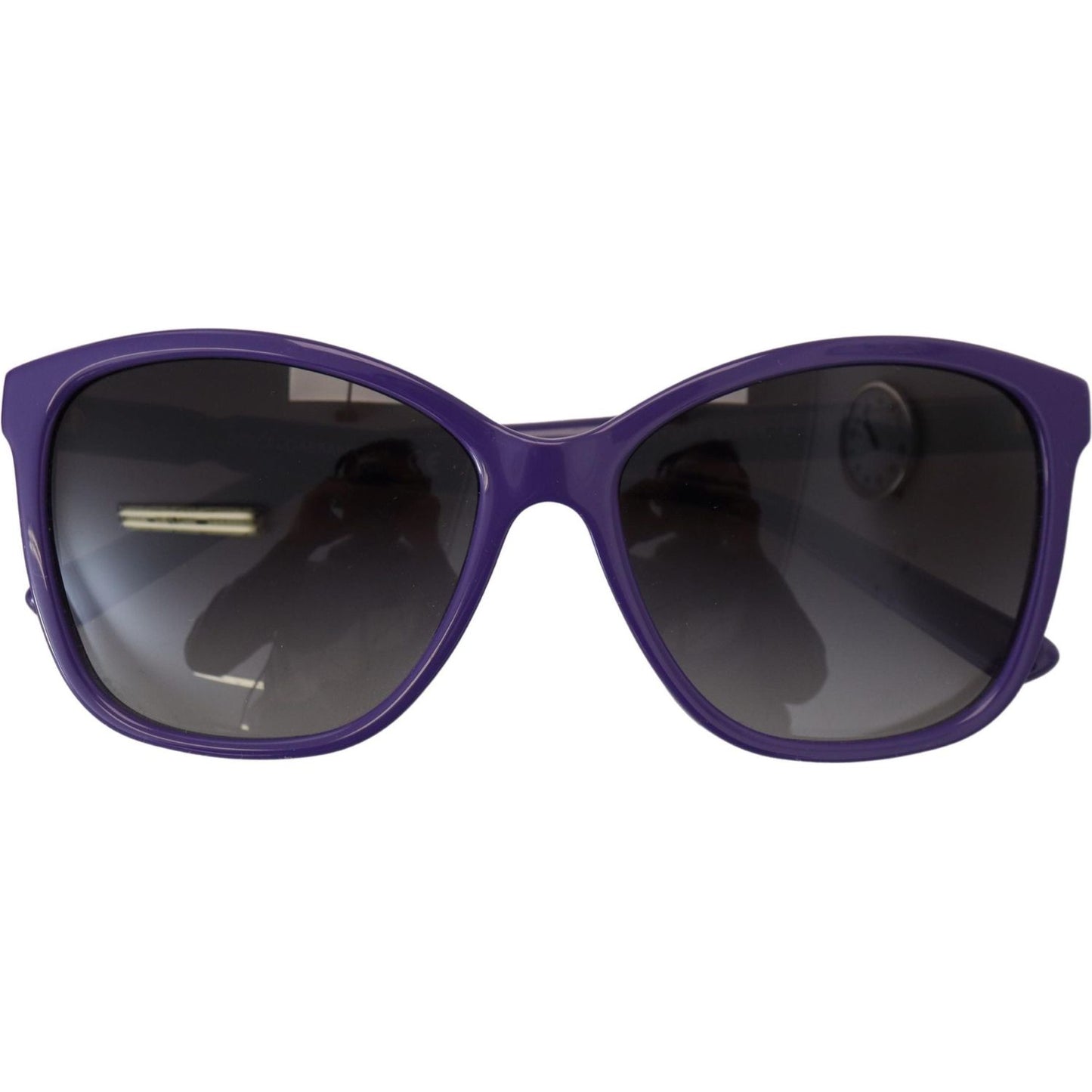 Elegant Violet Round Sunglasses for Women