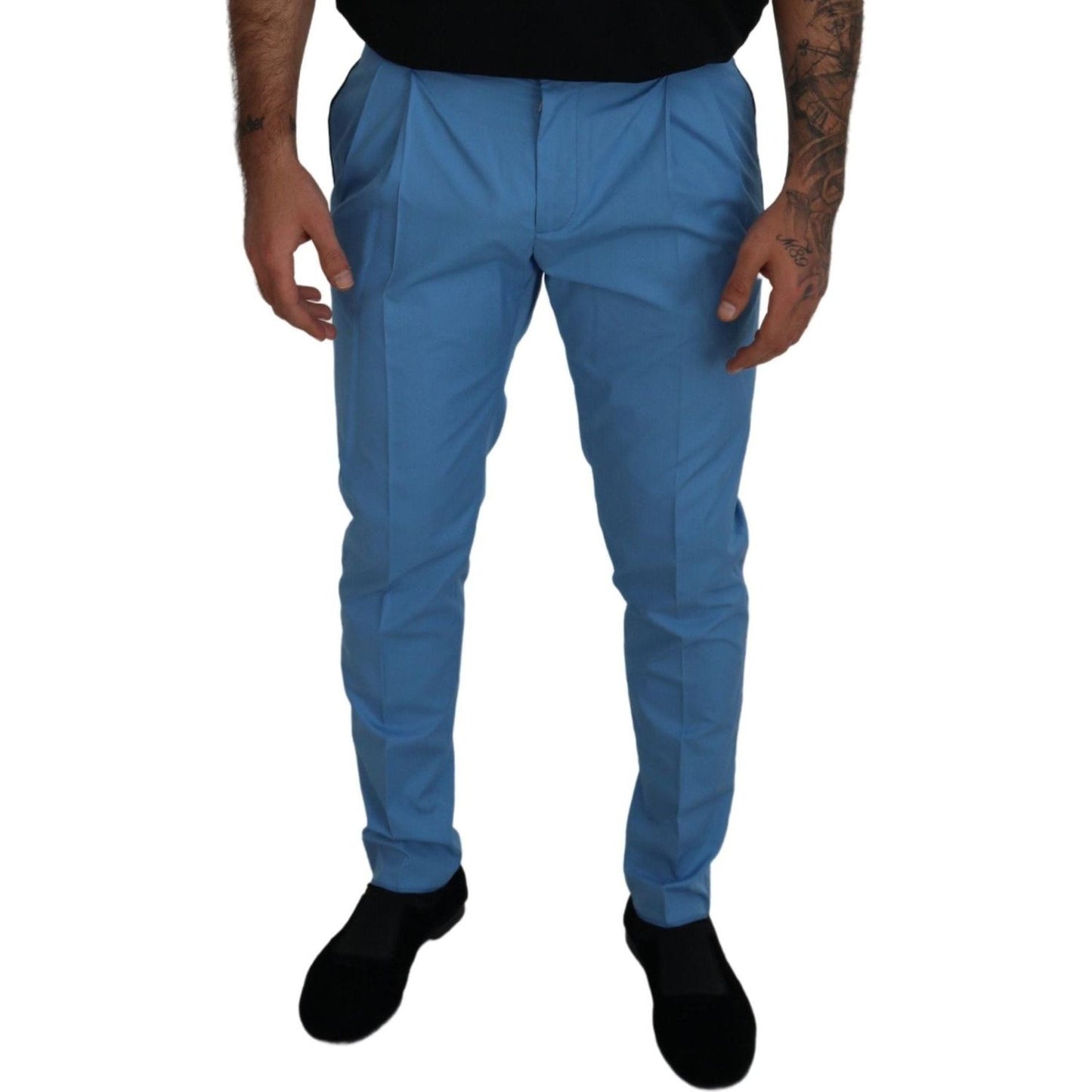 Elegant Slim Fit Chinos - Indulge in Italian Luxury