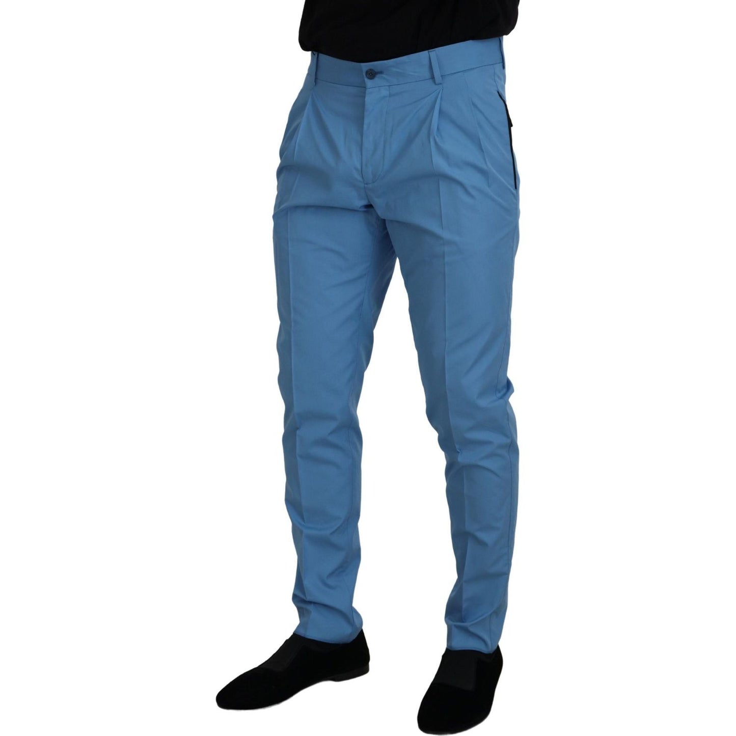 Elegant Slim Fit Chinos - Indulge in Italian Luxury