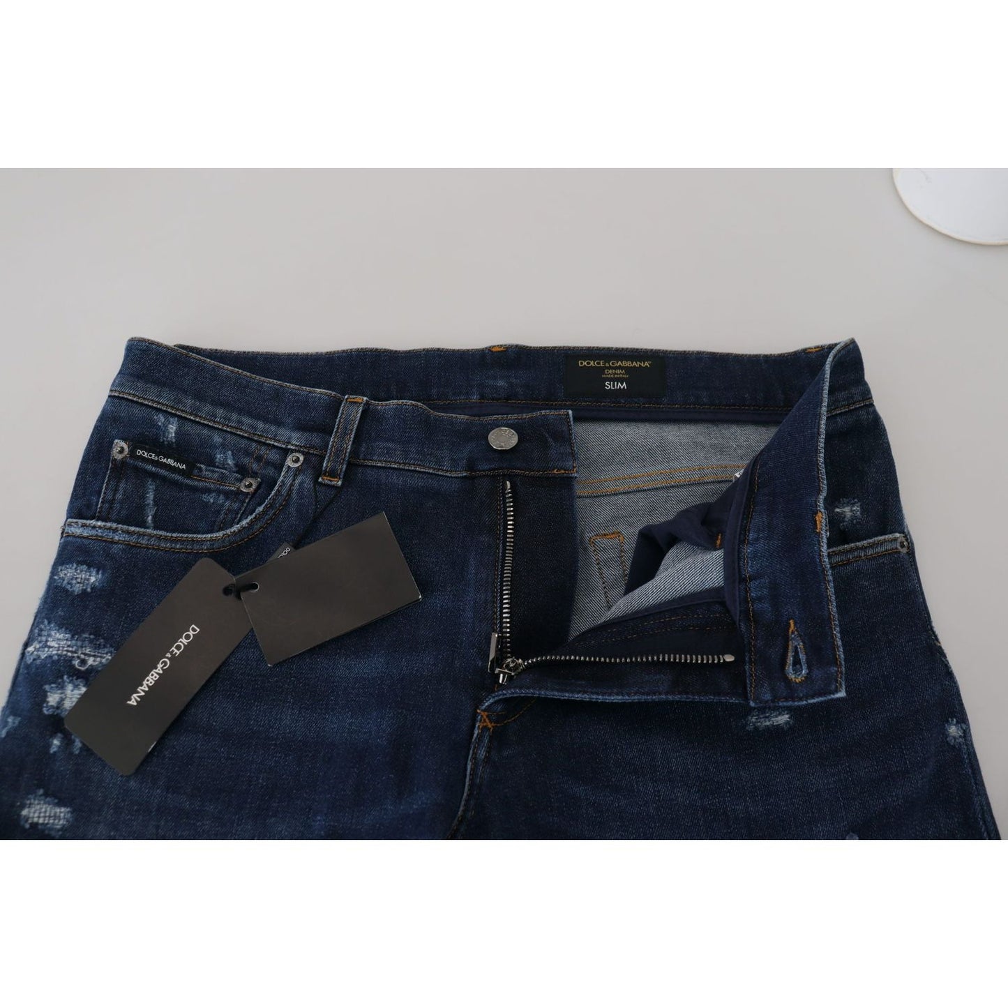 Chic Slim Fit Italian Denim Sensation