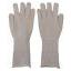 Elegant Light Gray Cashmere Gloves