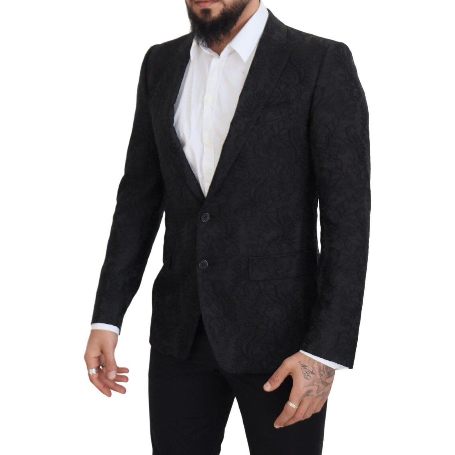 Elegant Slim Fit Peak Lapel Blazer