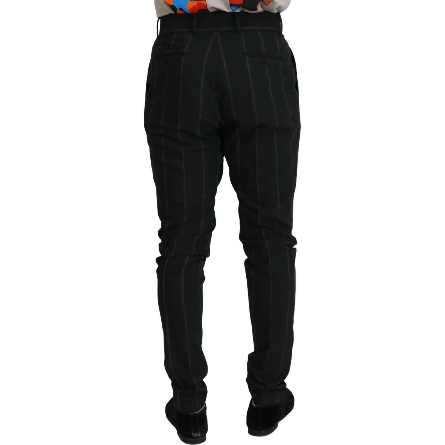 Elegant Black Tailored Trousers