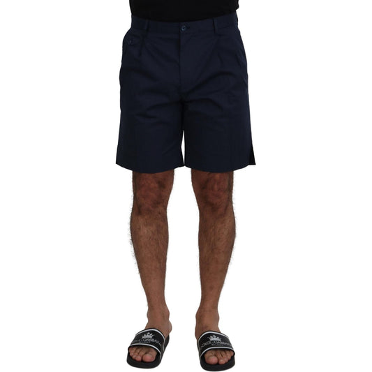 Elegant Blue Chino Shorts