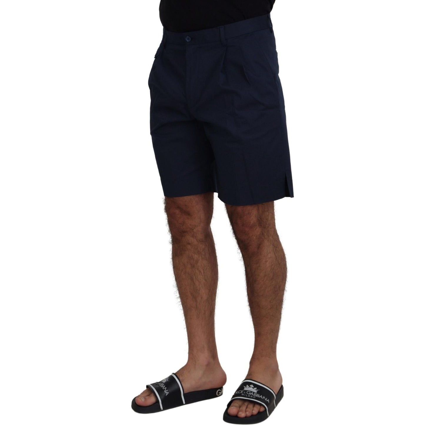 Elegant Blue Chino Shorts