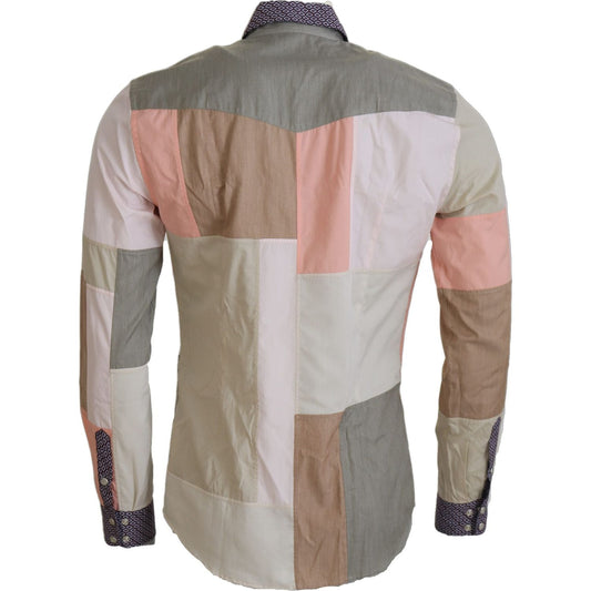 Elegant Multicolor Slim Fit Casual Shirt