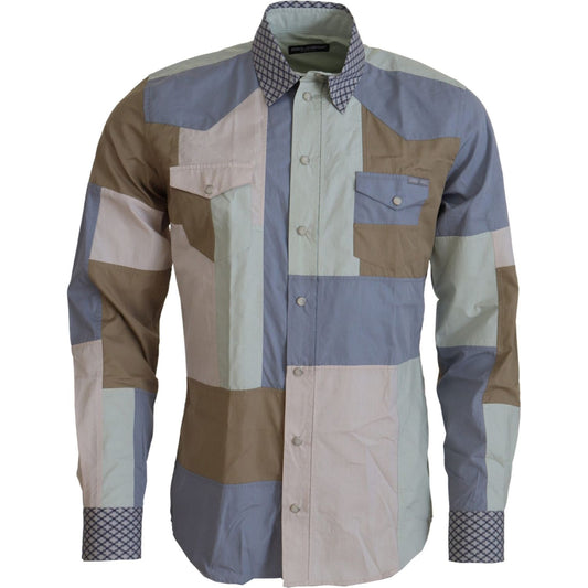 Multicolor Slim Fit Casual Shirt