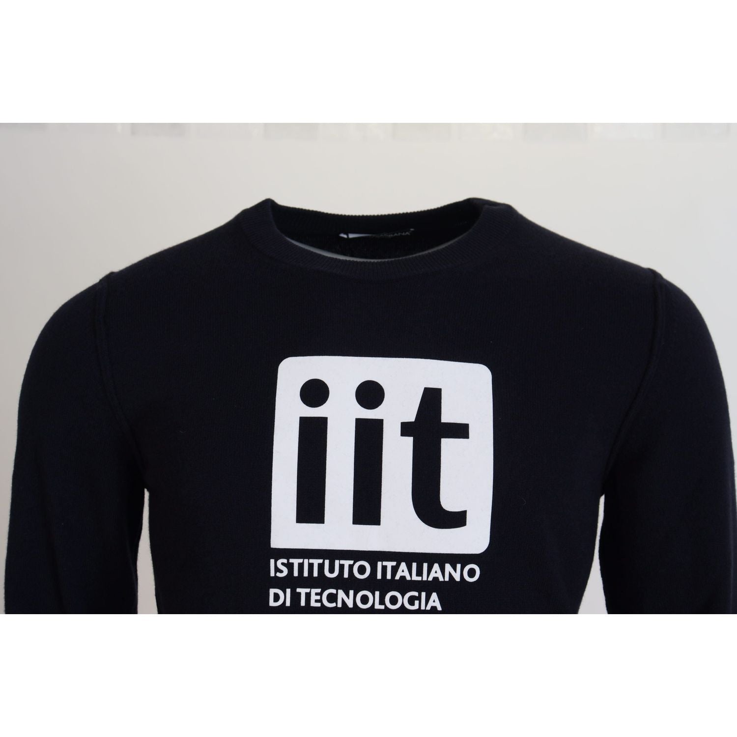 سترة صوفية أنيقة من الكشمير باللون الأزرق من دولتشي آند غابانا