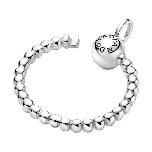 PANDORA CHARMS Mod. MOMENTS SMALL BEADED O NECKLACE PENDANT DESIGNER FASHION JEWELLERY PANDORA