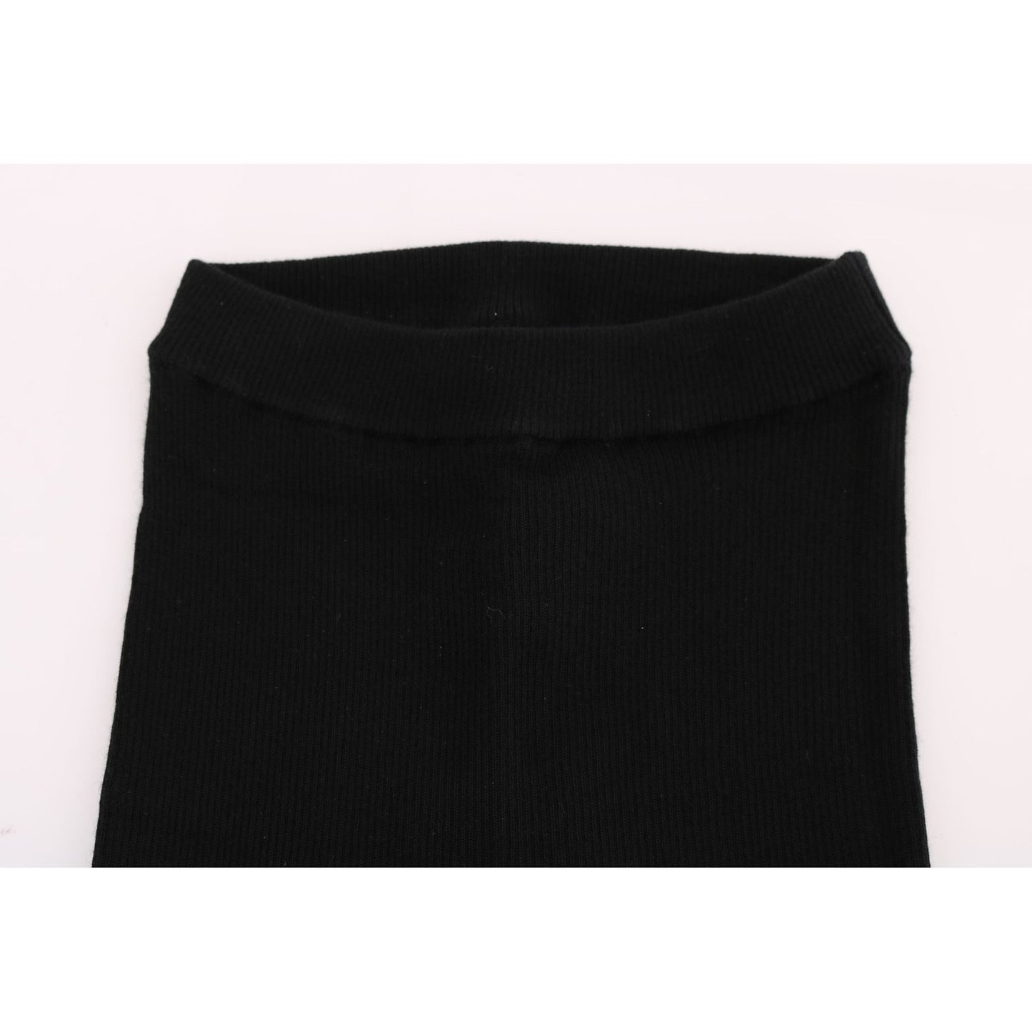 Elegant Black Cashmere Pants