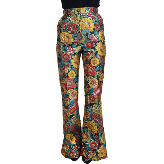 Elegant Multicolor Woven Pants