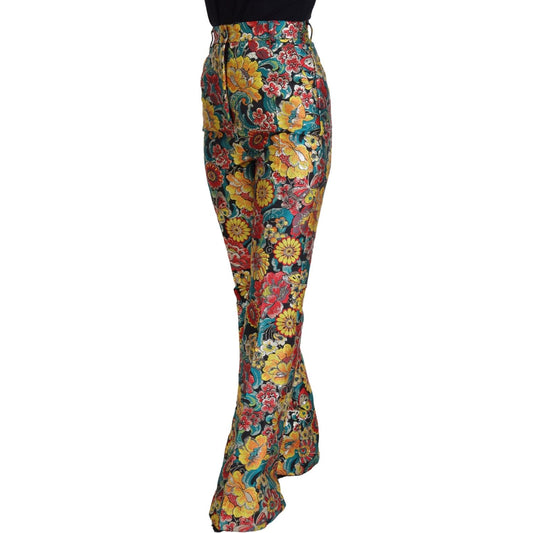 Elegant Multicolor Woven Pants