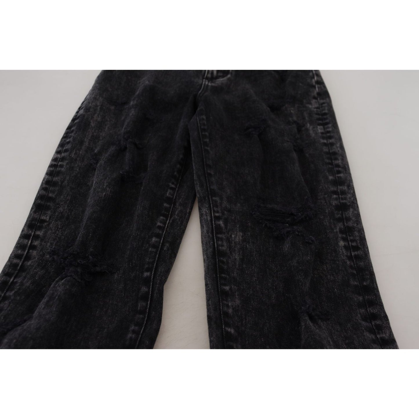 Elegant Black Denim Pants