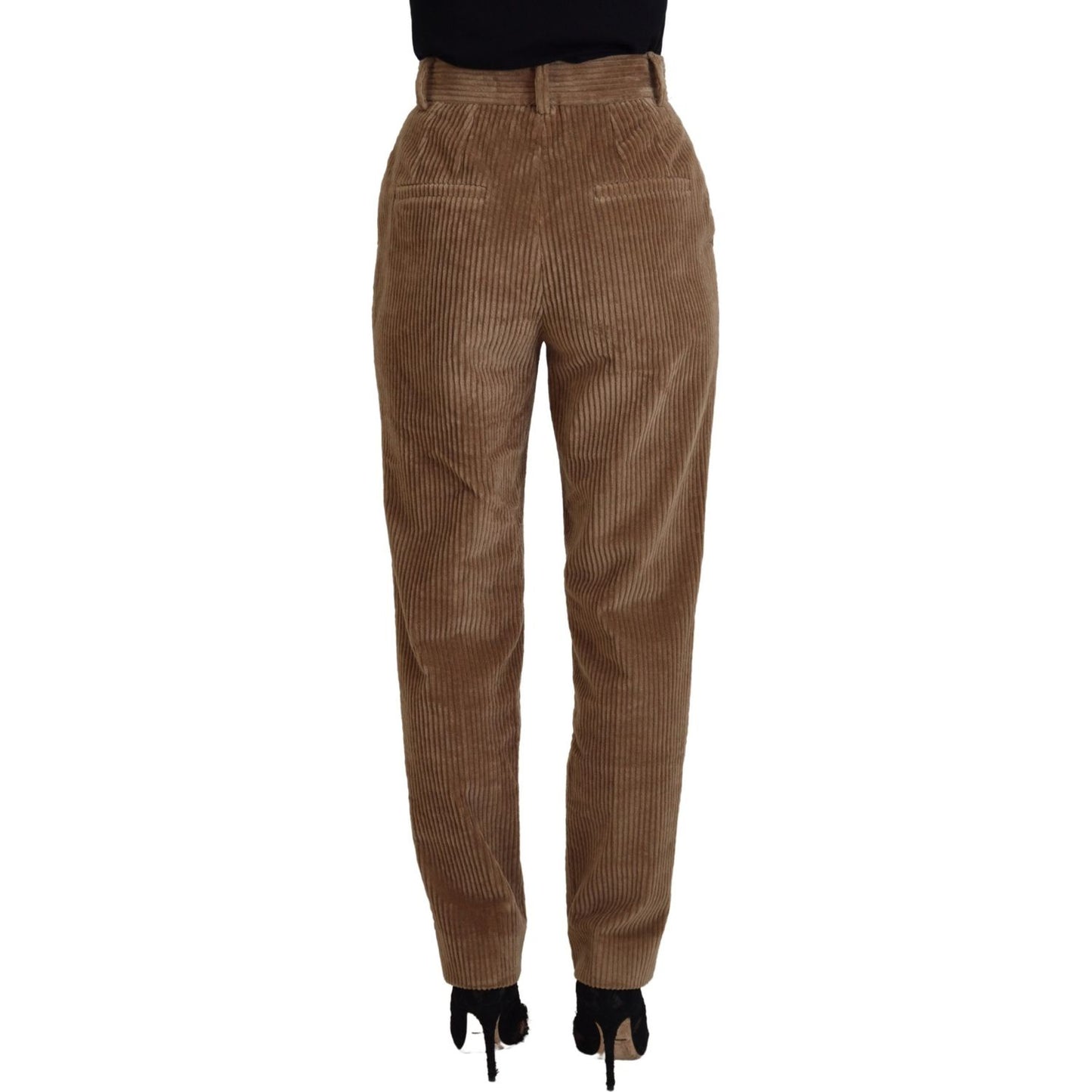 Elegant Brown Corduroy Pants for Sophisticated Style